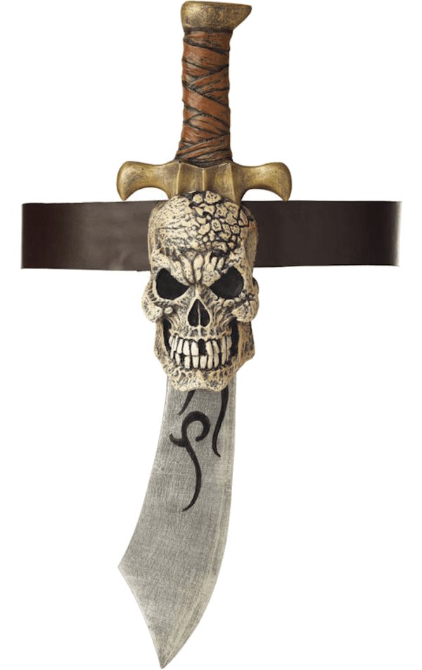 Pirate Sword with Skull Sheath - Simply Fancy Dress