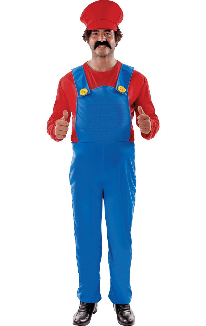 Plus Size Super Plumber Costume - Simply Fancy Dress