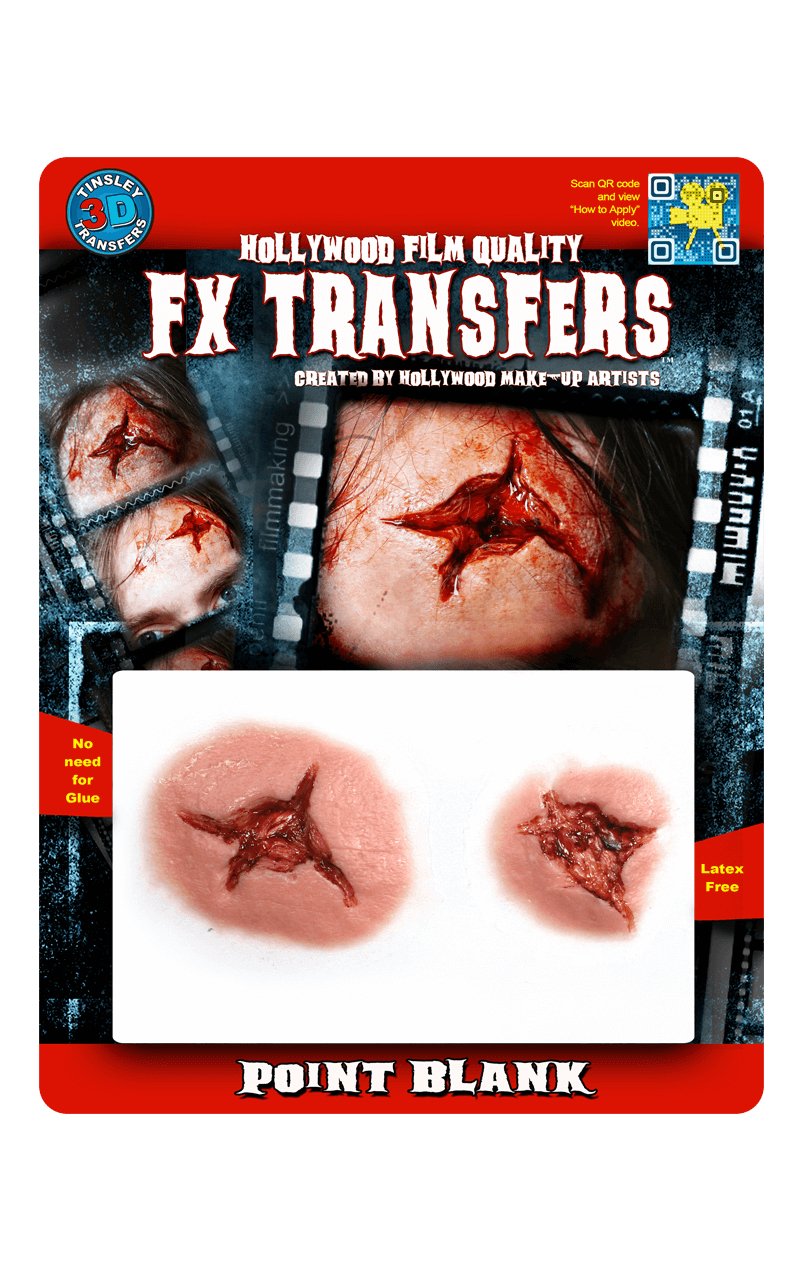 Point Blank 3D FX Tattoo - Simply Fancy Dress
