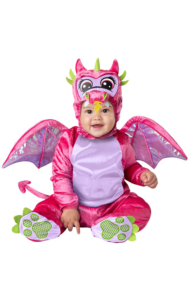 Pretty Pink Dragon Costume - Simply Fancy Dress