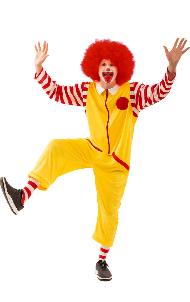 Ronald Clown Costume - Simply Fancy Dress