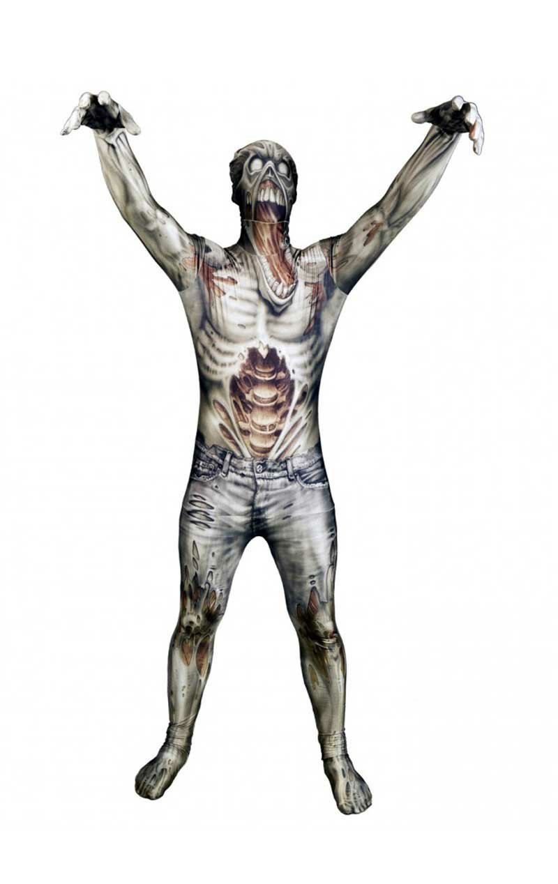 Screaming Zombie Morphsuit - Simply Fancy Dress