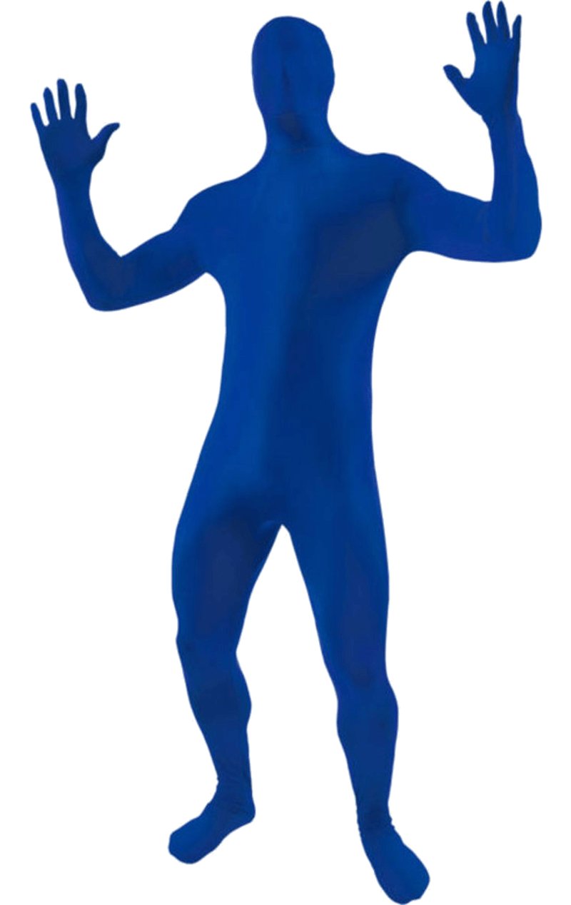 Second Skin Suit BLUE - Simply Fancy Dress