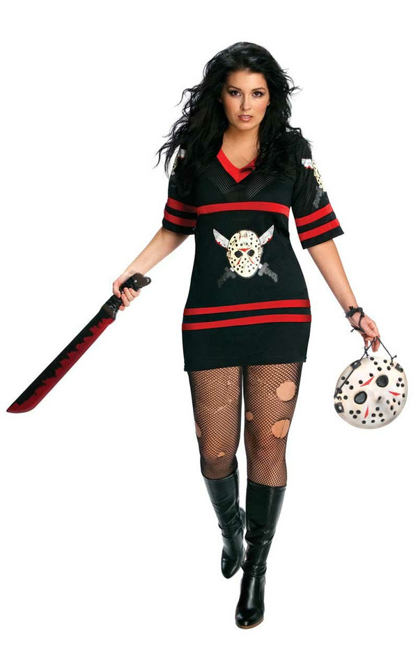 Secret Wishes Miss Voorhees Costume (Plus Size) - Simply Fancy Dress