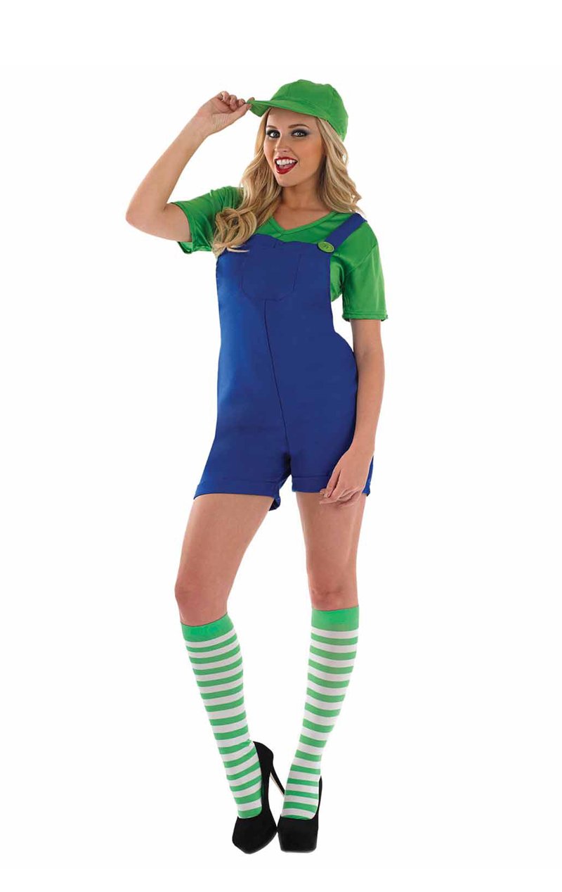 Sexy Green Plumber - Simply Fancy Dress