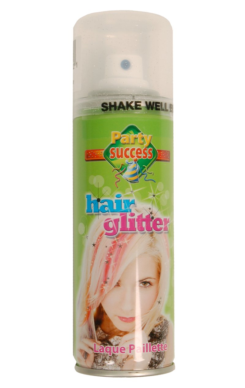 Silver Glitter Hair Spray - Simply Fancy Dress