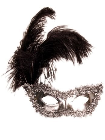 Silver Nights Mask - Simply Fancy Dress