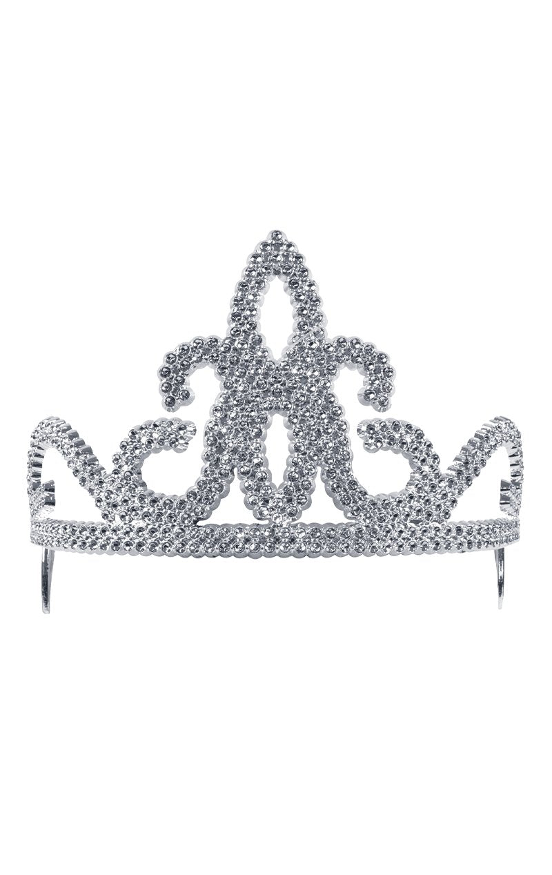 Silver Tiara Accessory - Simply Fancy Dress