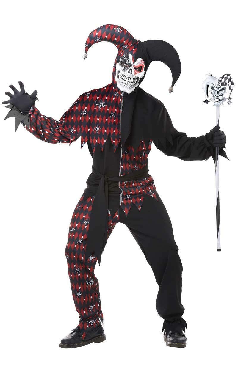 Sinister Jester Costume - Simply Fancy Dress