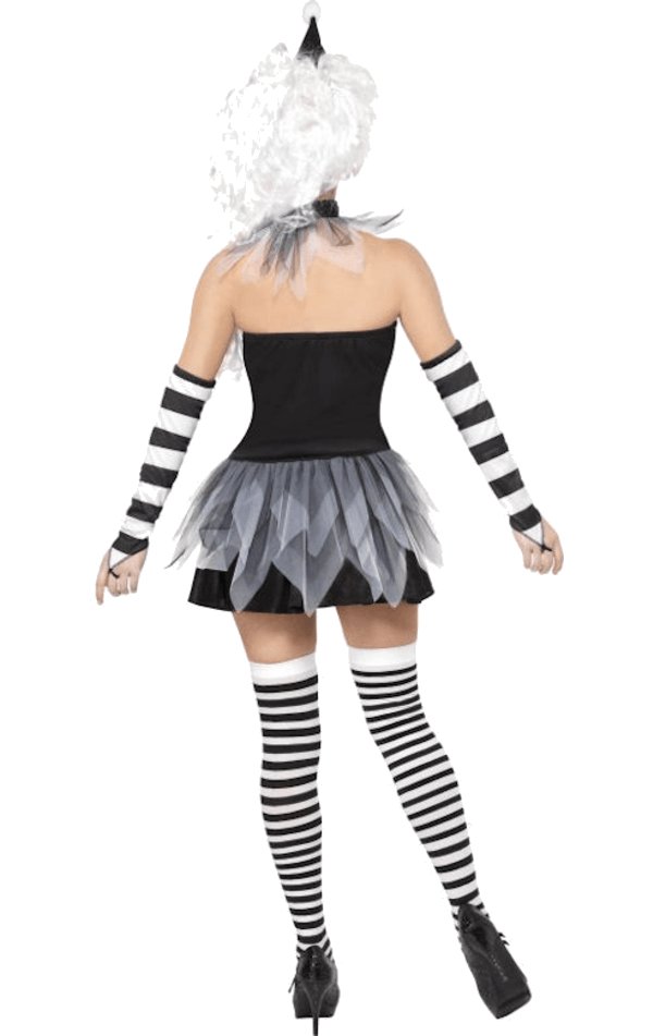 Sinister Pierrot Clown Costume - Simply Fancy Dress
