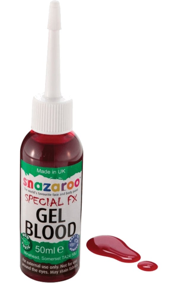 Snazaroo Gel Blood, 50ml - Simply Fancy Dress