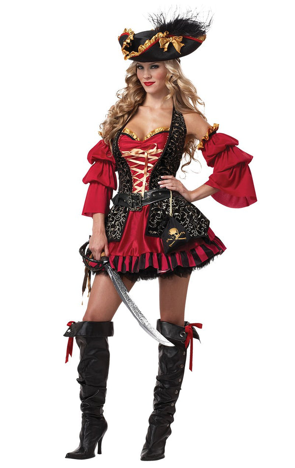 Spanish Lass Pirate Costume - Simply Fancy Dress