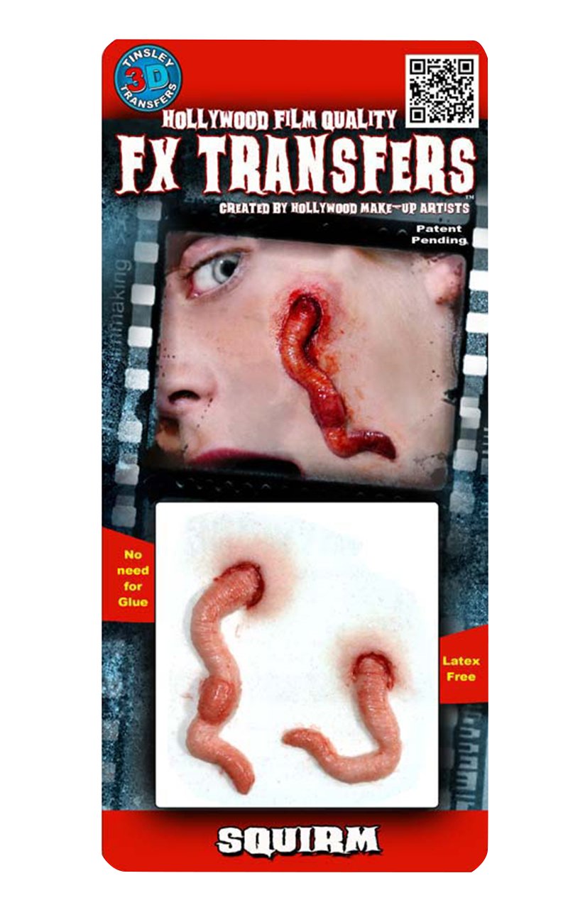 Squirm 3D FX Transfers Accessory - Simply Fancy Dress