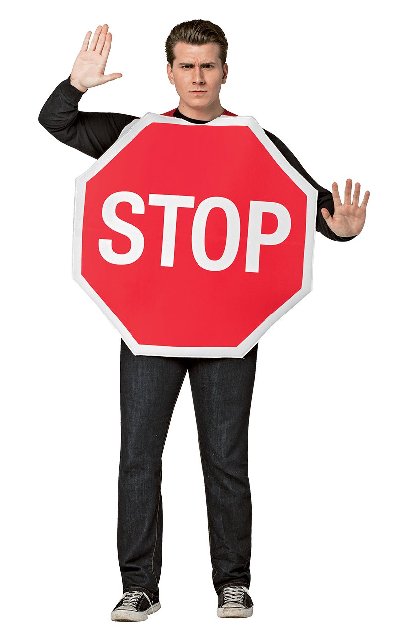 Stop Sign Costume - Simply Fancy Dress
