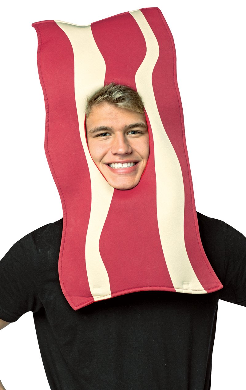 Streaky Bacon Headpiece Accessory - Simply Fancy Dress