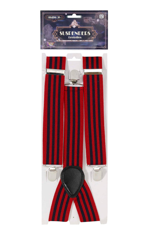 Striped Braces Accessory - Simply Fancy Dress