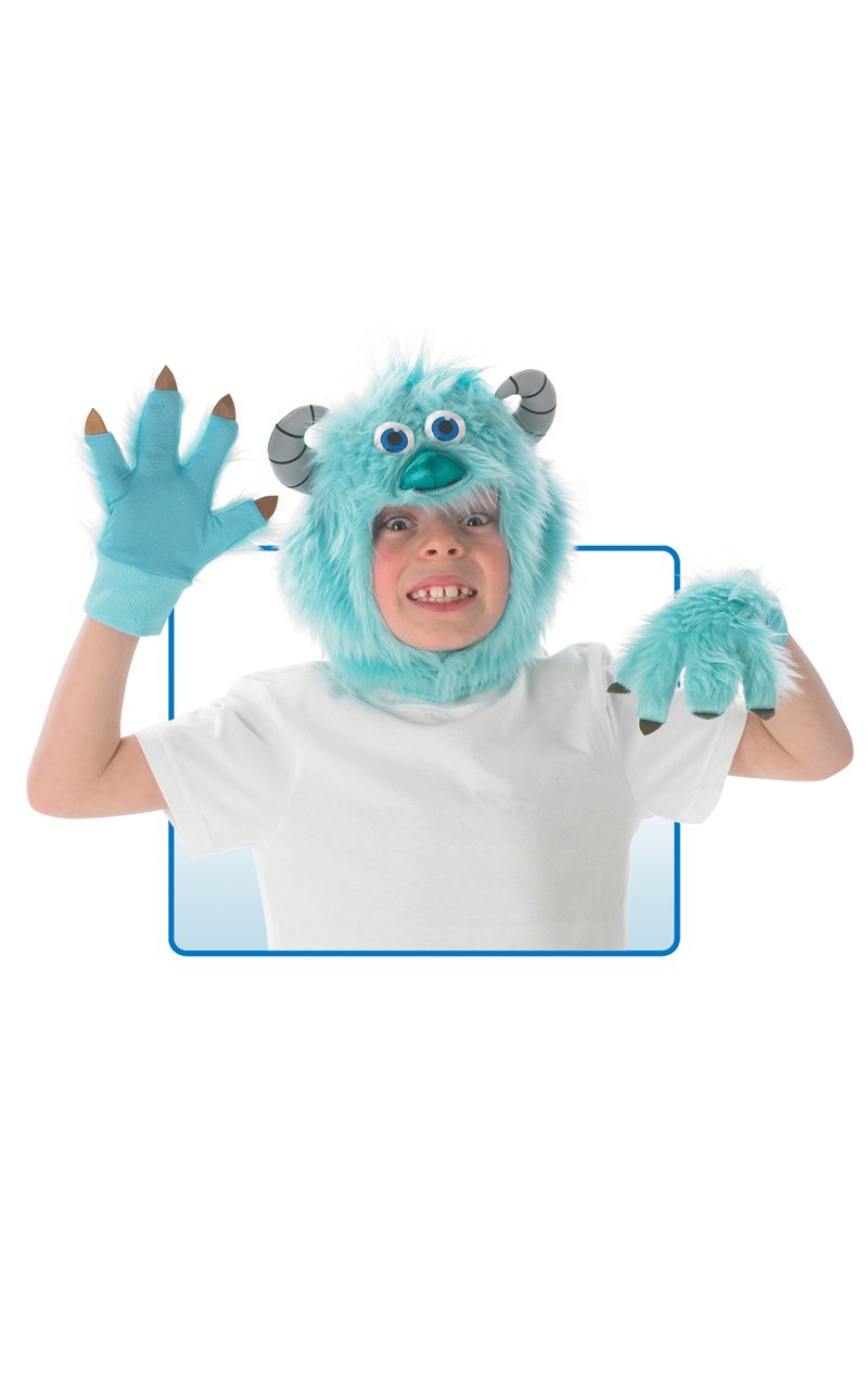 Sulley Headpiece and Gloves - Simply Fancy Dress