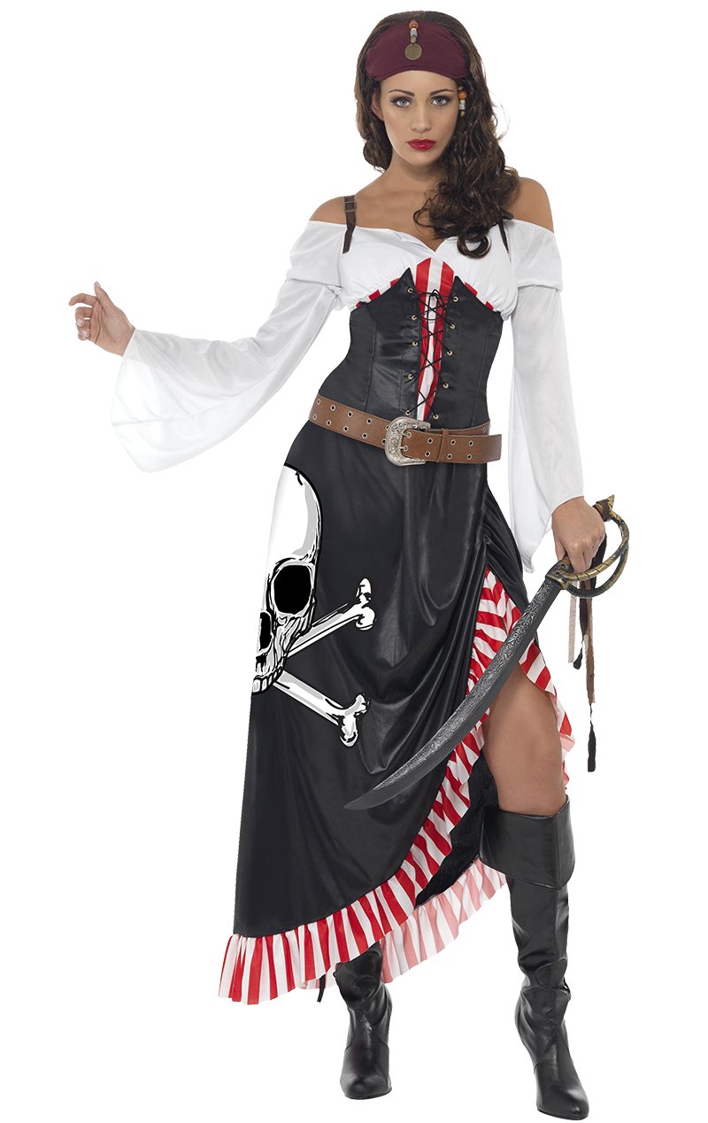 Sultry Pirate Lady Costume - Simply Fancy Dress