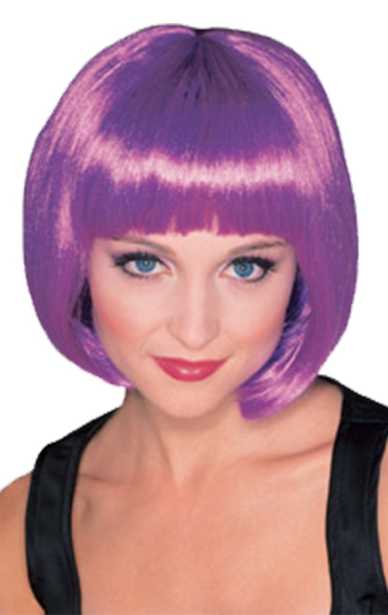 Super Model Purple Wig - Simply Fancy Dress