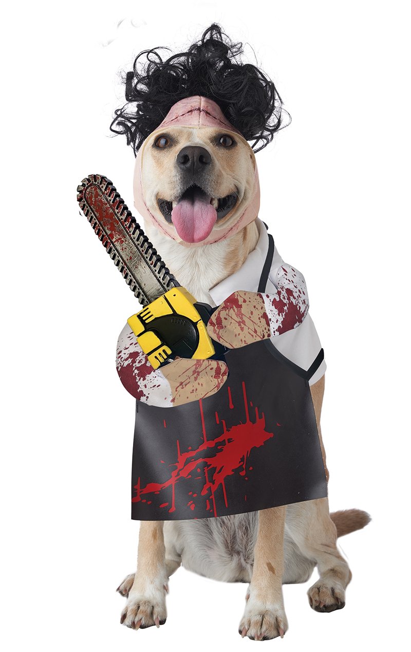Texas Chainsaw Mutt - Sacre Dog Costume - Simply Fancy Dress