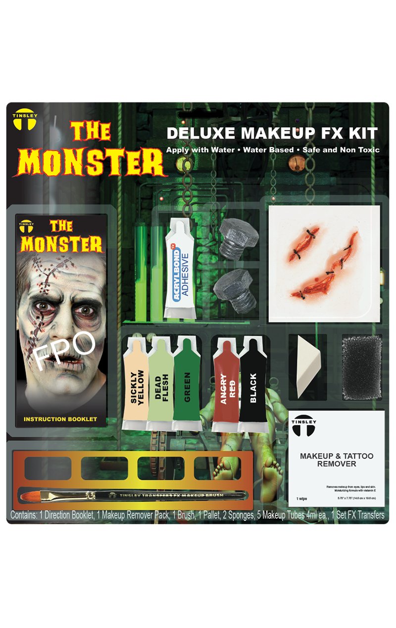 The Monster Deluxe Makeup Kits - Simply Fancy Dress