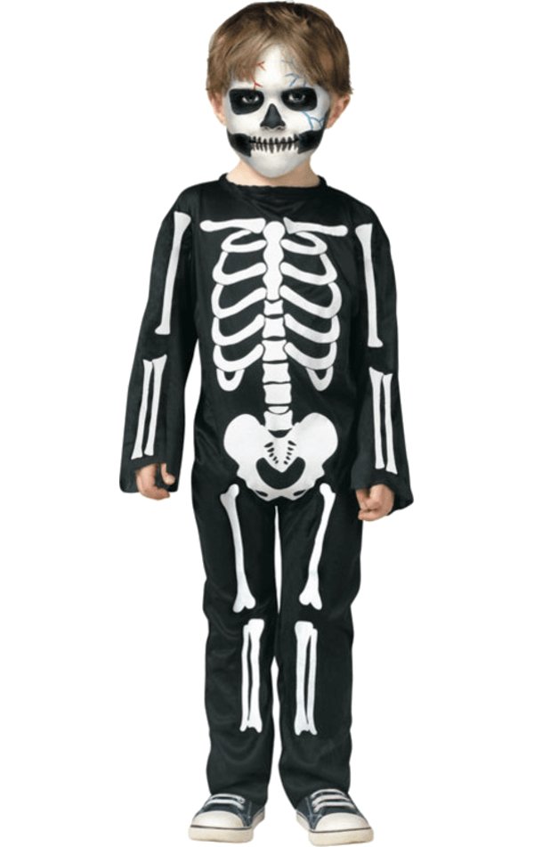 Toddler Scary Skeleton Costume - Simply Fancy Dress