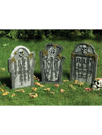 Tombstone with Moss - Simply Fancy Dress