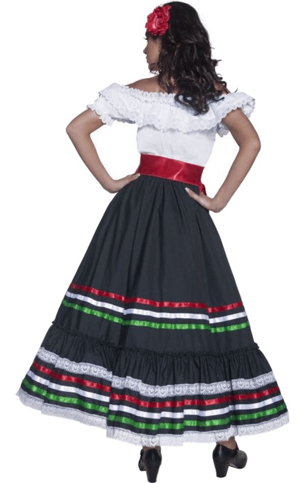 Traditional Mexican Woman Costume - Simply Fancy Dress