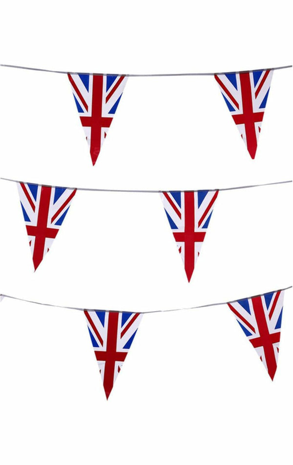 Union Jack Triangle Bunting Decoration - Simply Fancy Dress