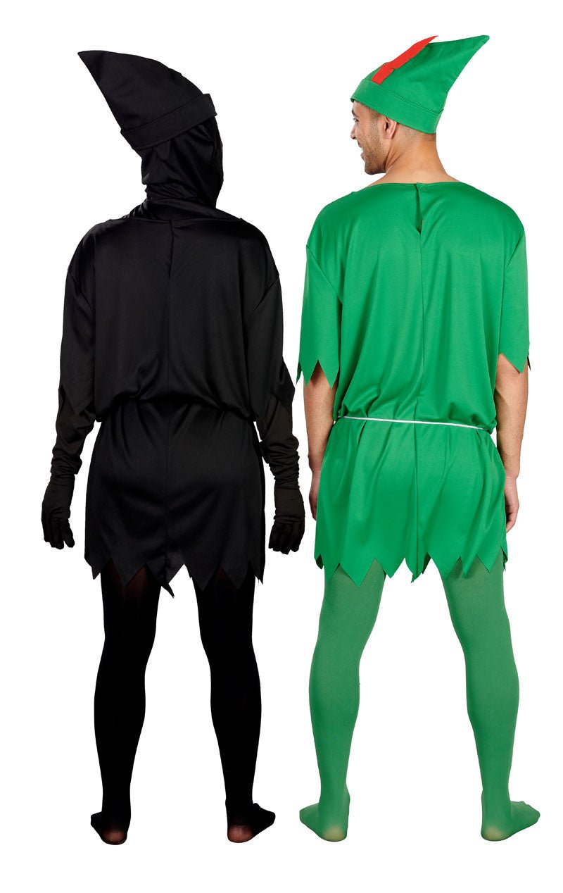 Unisex 2 in 1 Lost Boy & His Shadow Costume - Simply Fancy Dress