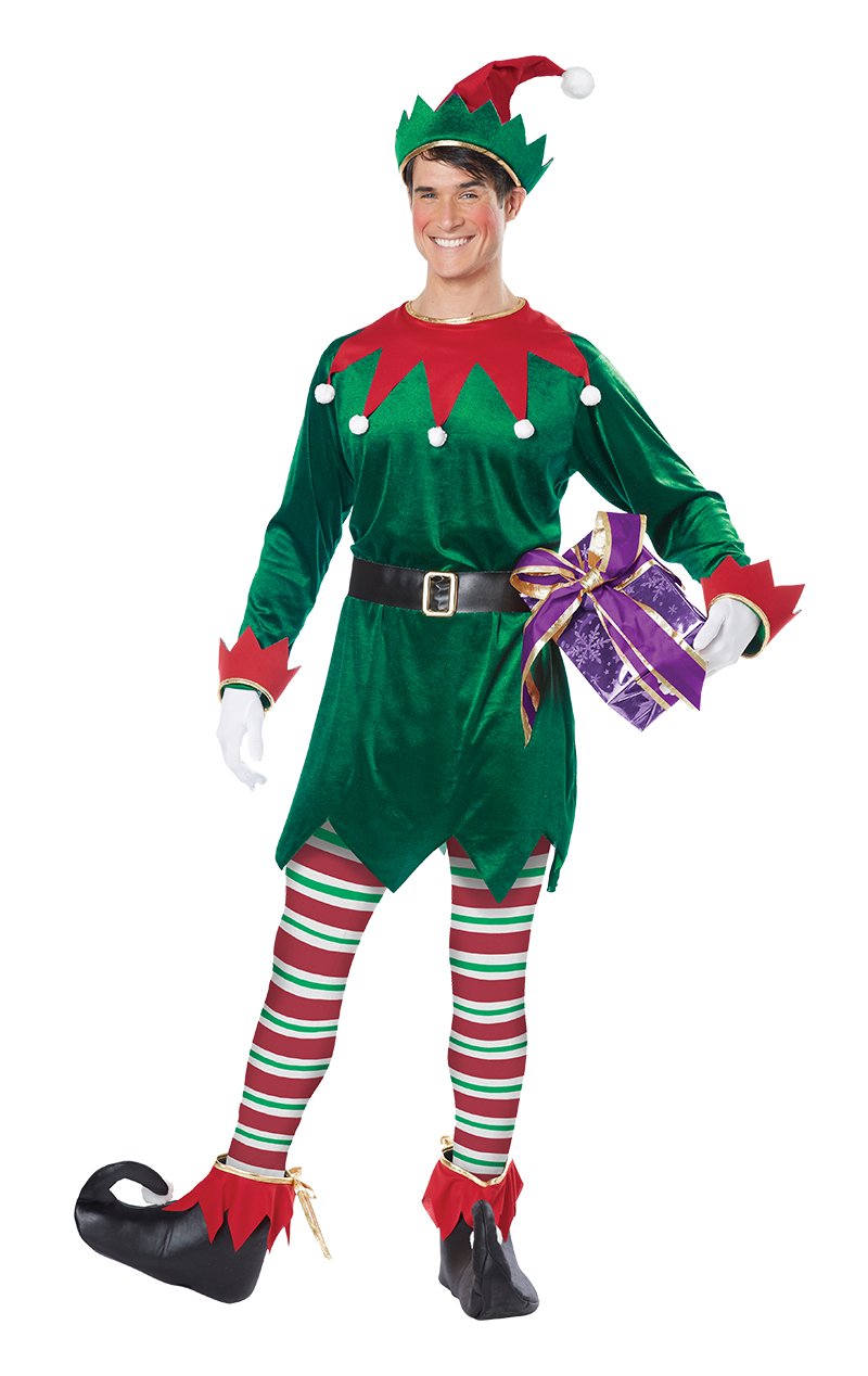 Unisex Christmas Elf Costume - Simply Fancy Dress
