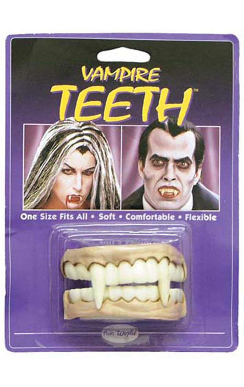 Vampire Character Teeth Accessory - Simply Fancy Dress