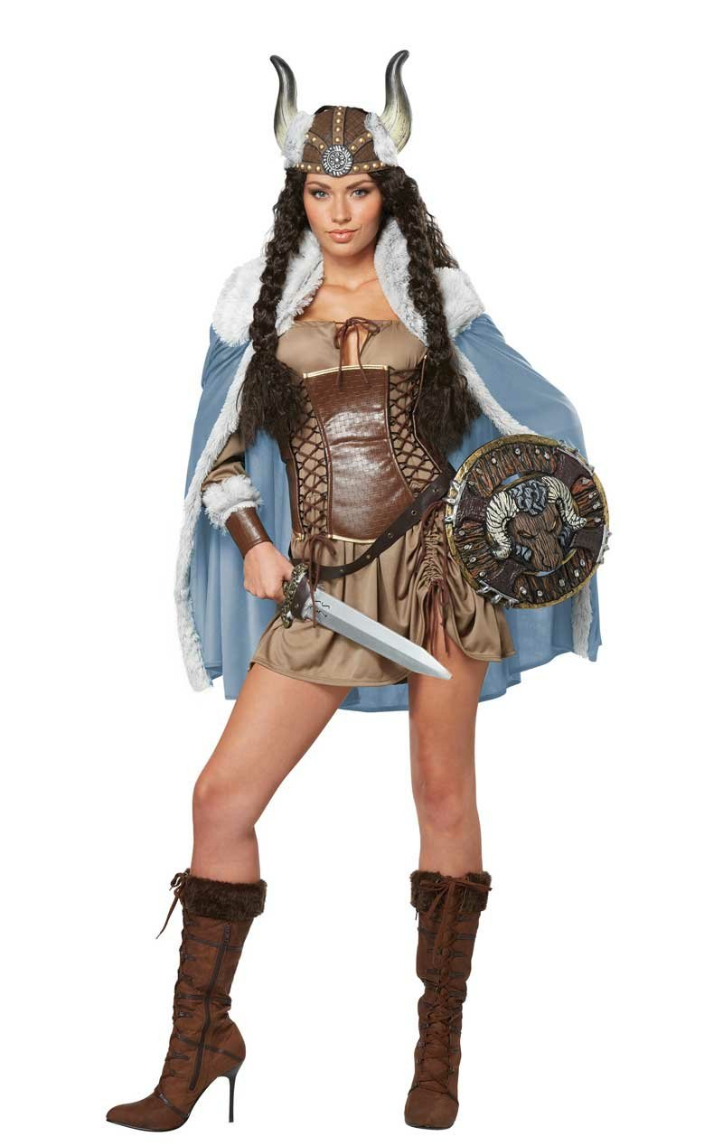 Viking Vixen Costume - Simply Fancy Dress