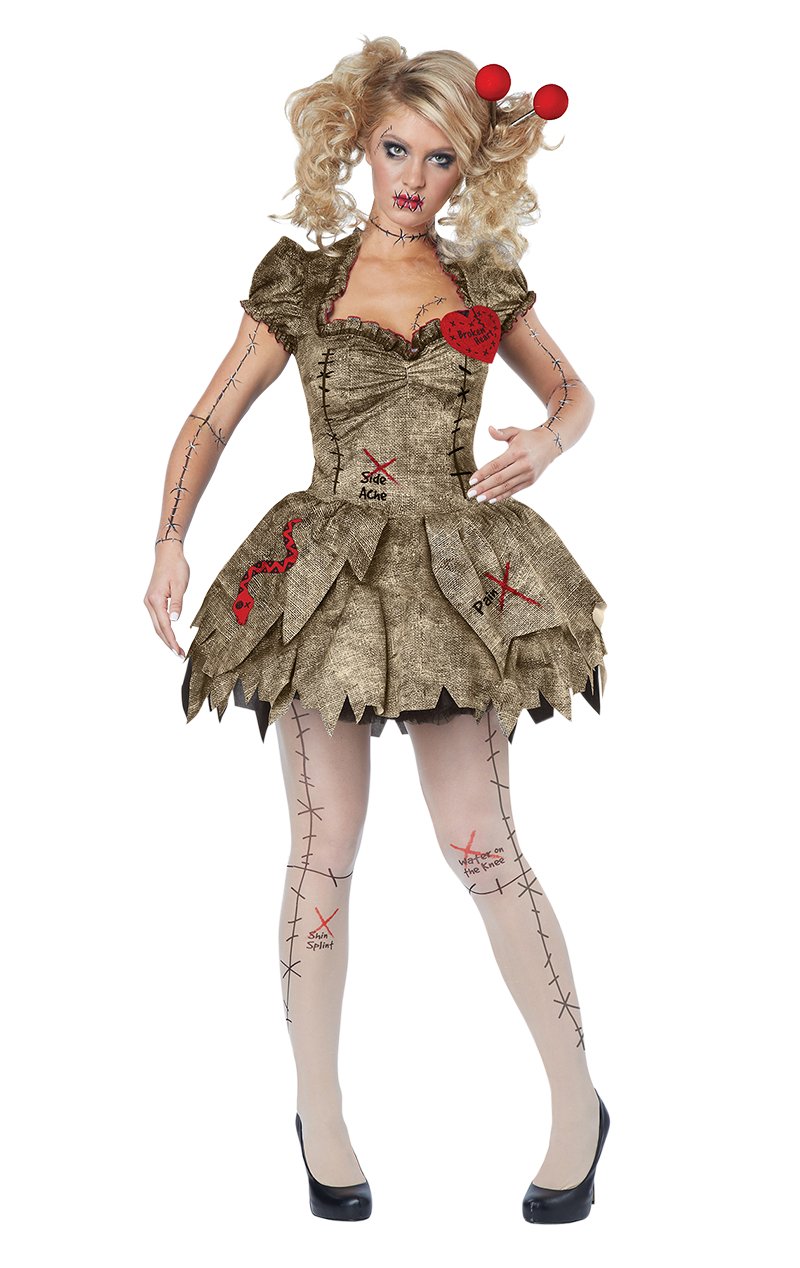 Voodoo Rag Doll Revenge Costume - Simply Fancy Dress