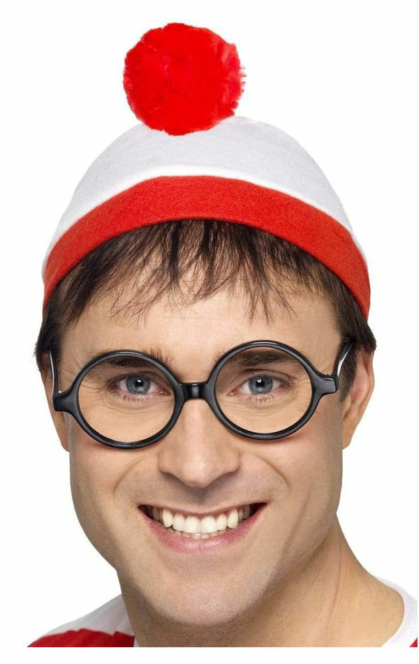 Where's Wally Hat & Glasses - Simply Fancy Dress