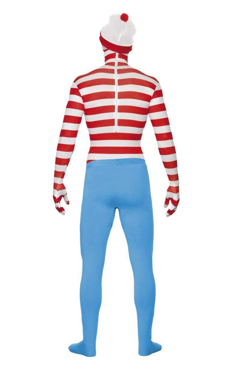 Where's Wally Second Skin Costume - Simply Fancy Dress