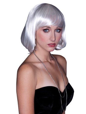 White Cindy Wig - Simply Fancy Dress