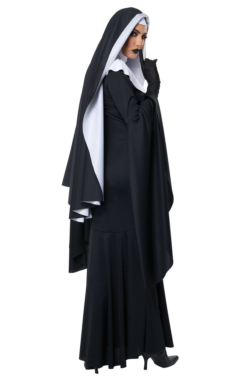 Womens Bad Habit Nun Costume - Simply Fancy Dress