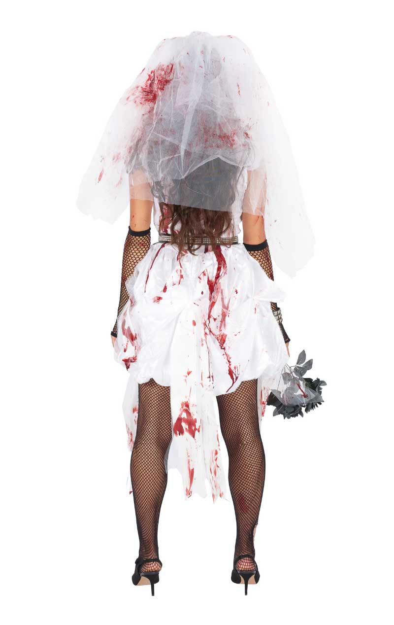 Womens Bloody Bride Halloween Costume - Simply Fancy Dress