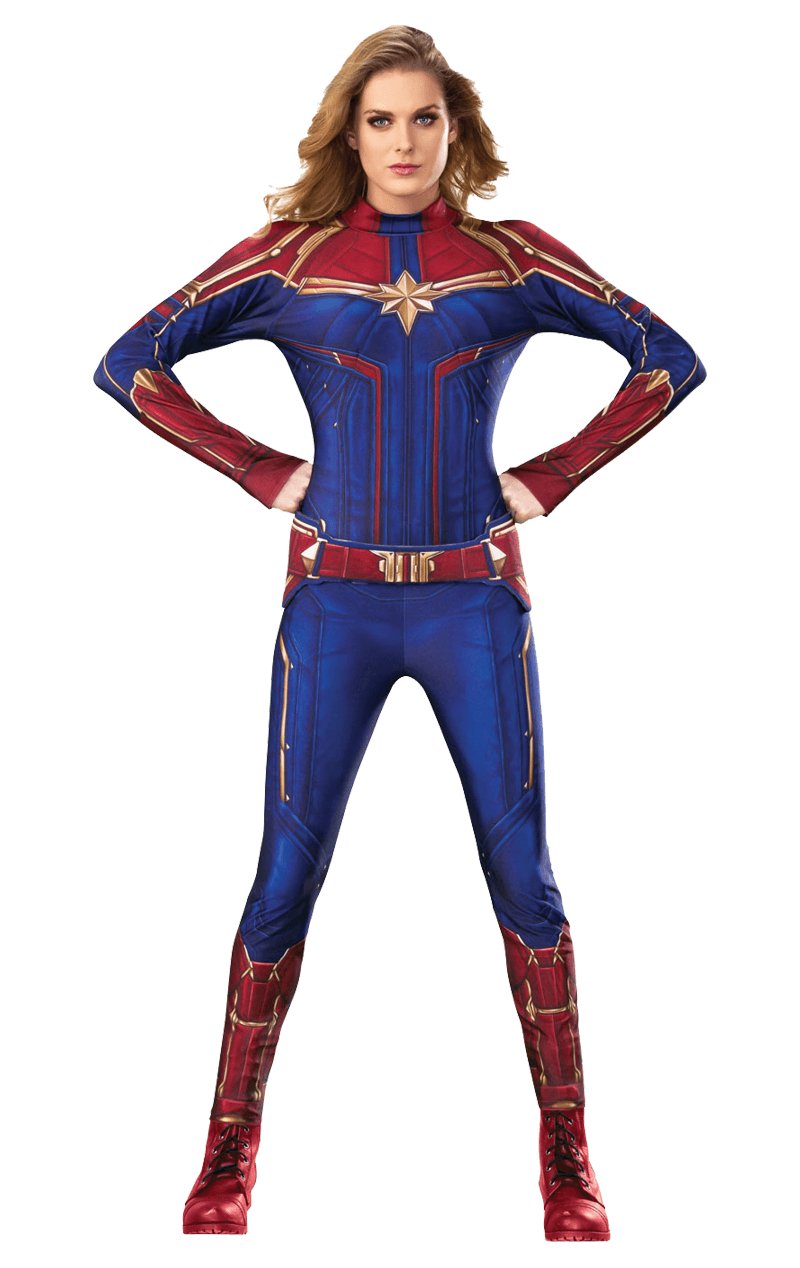 Womens Captain Marvel Costume - Simply Fancy Dress