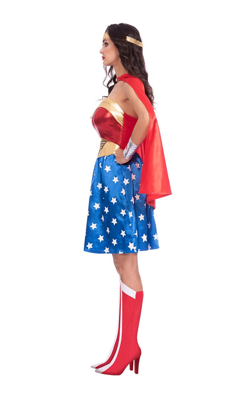 Womens Classic Wonder Woman Costume - Simply Fancy Dress