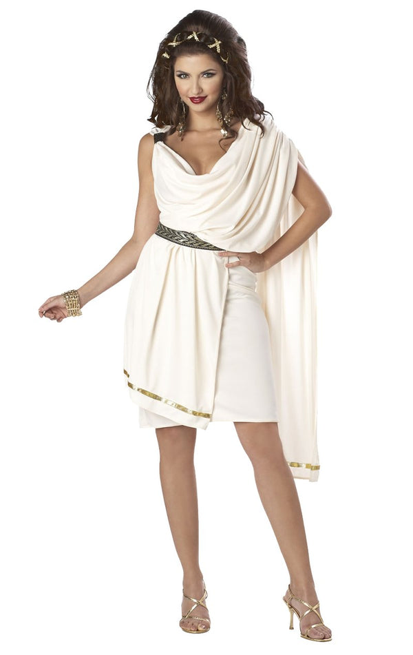 Women's Deluxe Classic Toga Costume - Simply Fancy Dress
