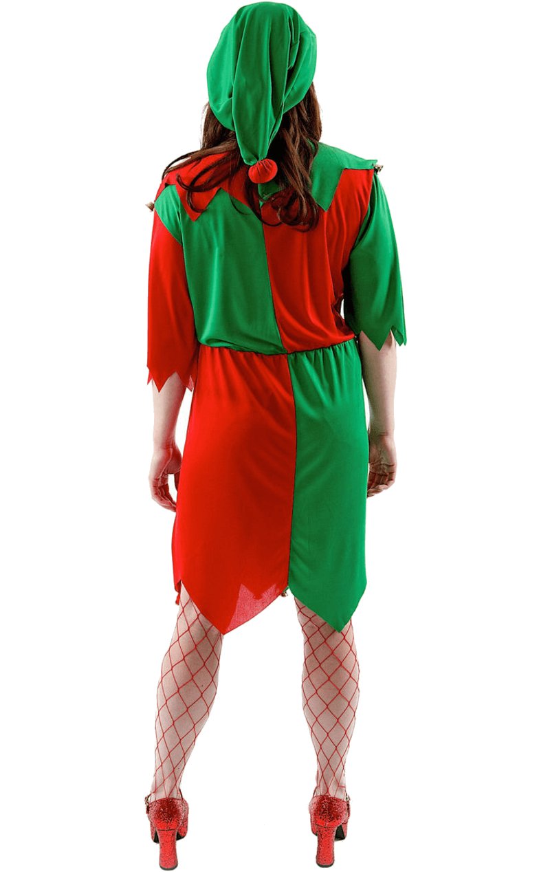Womens Flirty Elf Costume - Simply Fancy Dress