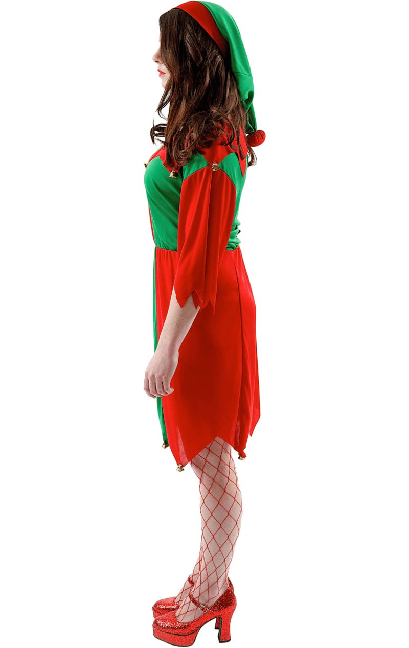 Womens Flirty Elf Costume - Simply Fancy Dress