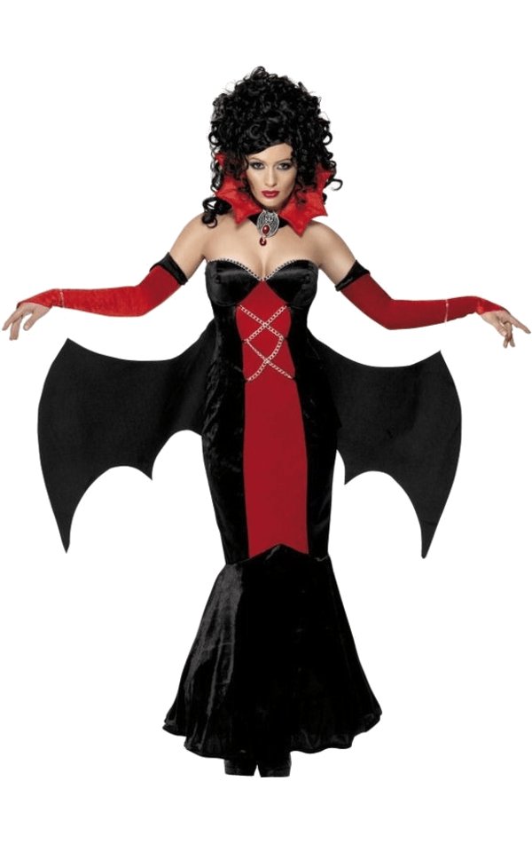 Women's Gothic Manor Vampire Costume - Simply Fancy Dress