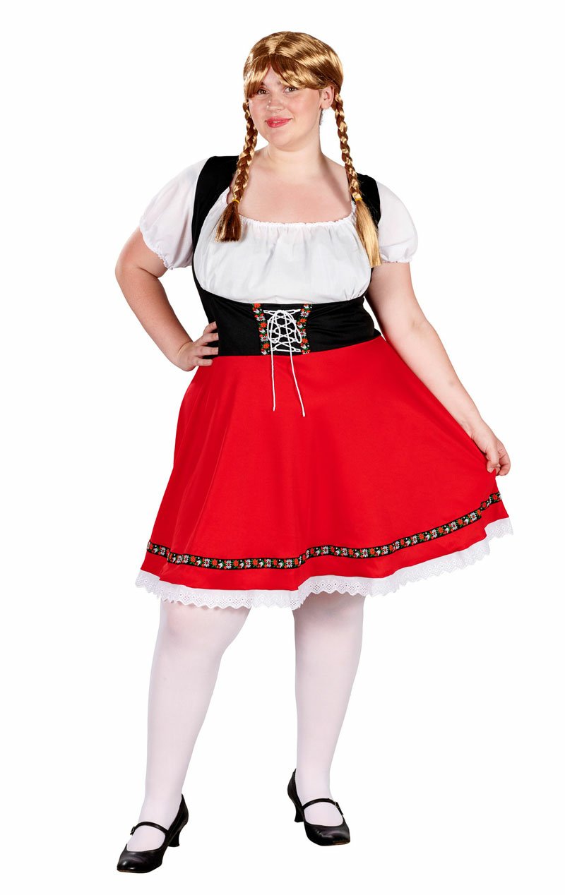 Womens Plus Size Bavarian Costume - Simply Fancy Dress
