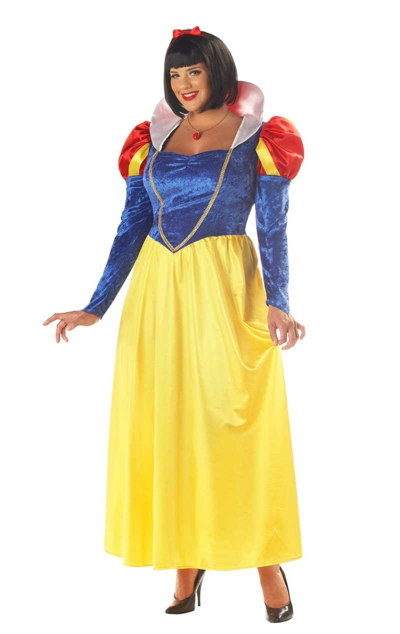 Womens Plus Size Classic Snow White Costume - Simply Fancy Dress