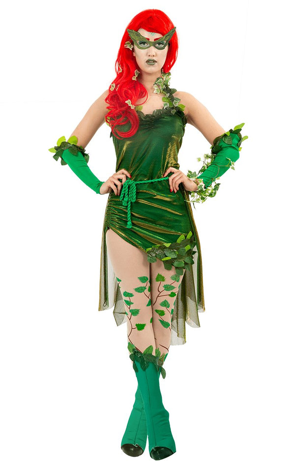 Womens Poison Ivy Costume - Simply Fancy Dress