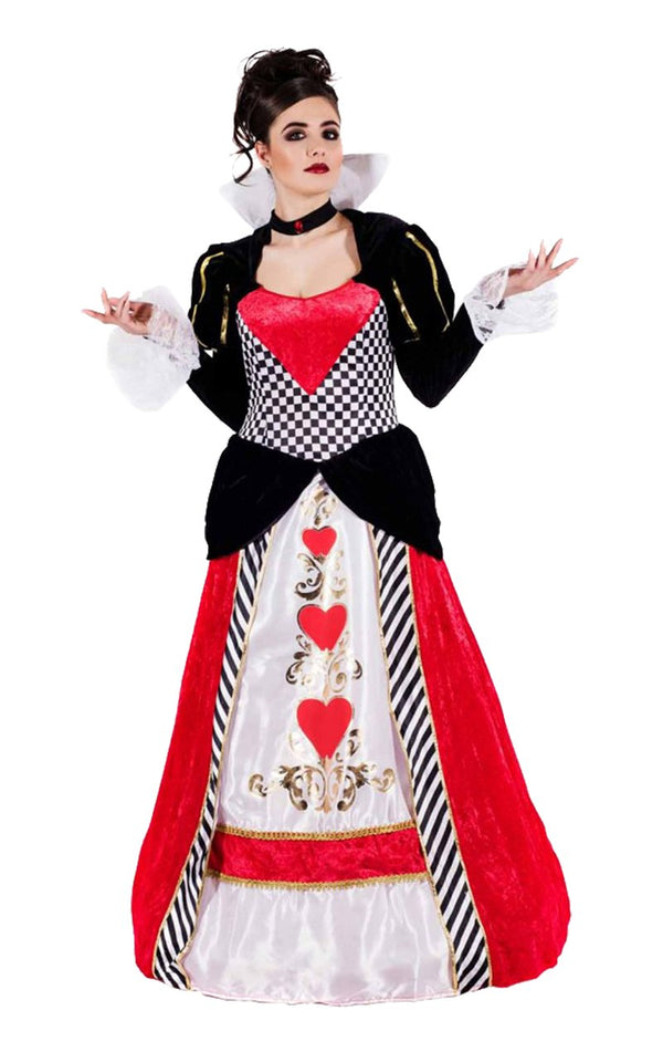Womens Queen of Hearts Costume - Simply Fancy Dress