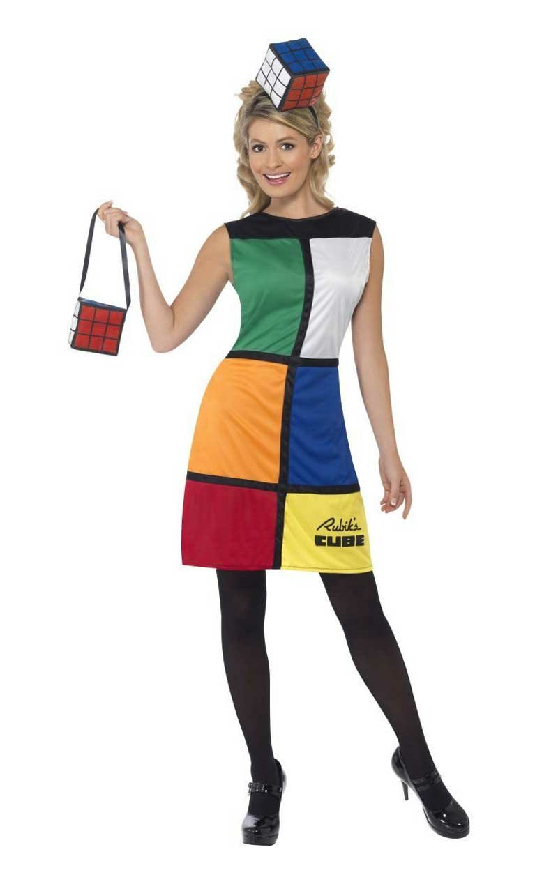 Women's Rubik's Cube Costume - Simply Fancy Dress